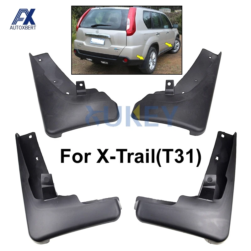 Брызговики для Nissan X-Trail T31 2008-2013 Xtrail 2009 2010 2011 2012 | Автомобили и мотоциклы