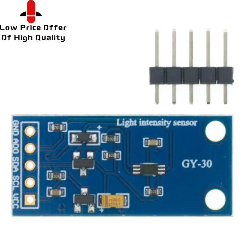 GY-302 BH1750 BH1750FVI цифровой оптический датчик интенсивности освещения модуль для arduino