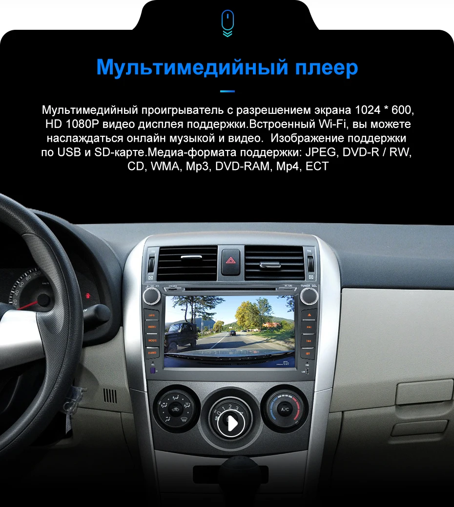 Junsun 2 ГБ+ 32 ГБ, Android 8,1 для Защитные чехлы для сидений, сшитые специально для Toyota Corolla 2007 2008 2009 2010 2011 автомобиль Радио Мультимедийный видеоплеер навигации gps 2 Дина dvd