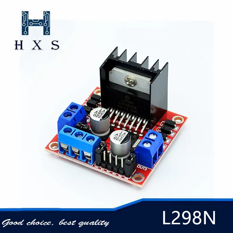 Плата драйвера L298N 1 шт. плата контроллера для шагового двигателя L298 DC