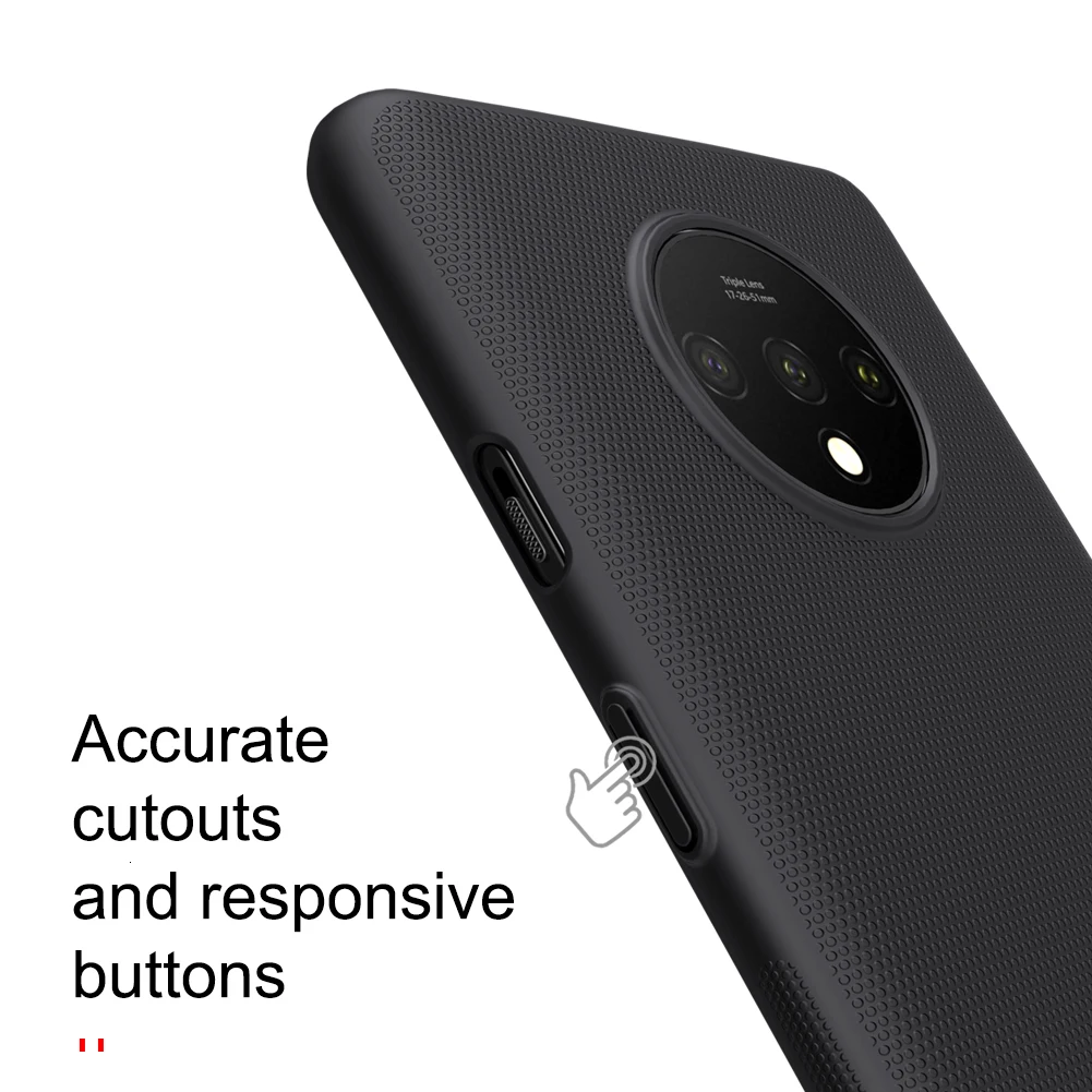 Чехол NILLKIN OnePlus 7T One Plus 7T 1+ 7 T, суперматовый защитный жесткий чехол из поликарбоната, чехол для телефона s