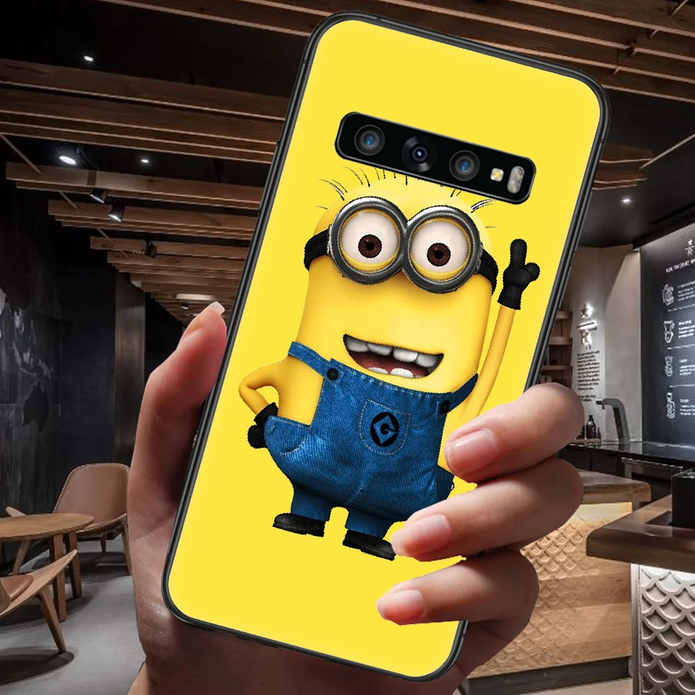 

Minione Cartoon Movie Phone Case For Samsung Galaxy Note S 8 9 10 20 Plus E Lite Uitra black Prime Fashion Etui Pretty Funda