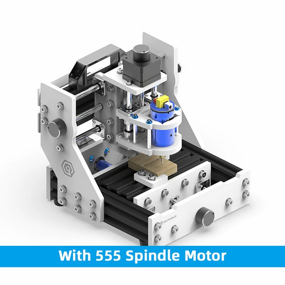 Gk Mill M3 Cnc гравировальный станок Стандартный с мотором без лазера подходит для 2d