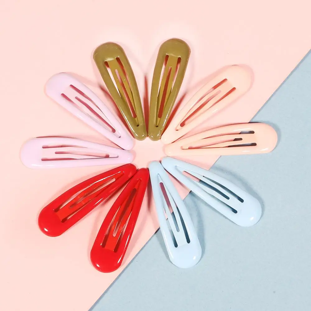 Милые заколки для волос карамельных цветов невидимки металлические детей женщин