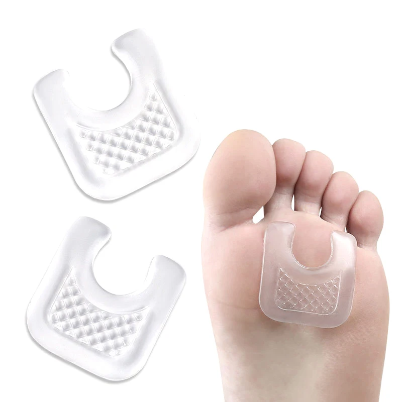 

2pcs Soft Corn Pad Toe Relief Pain Pad Callus Cushion Care Cushions Arbitrarily Paste Foot Care Tool