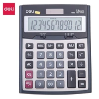 deli desktop 12 digit electronic calculator office financial accounting stationery 2021