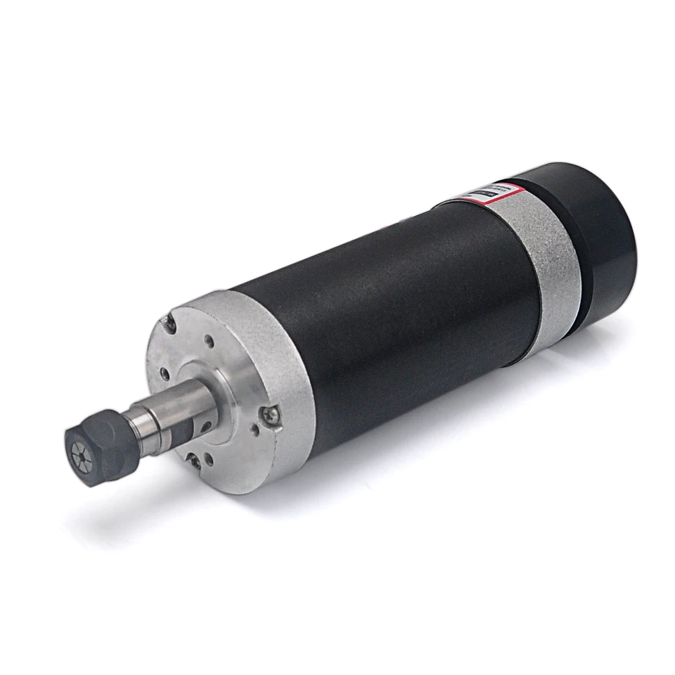 

Daedalus CNC 600W Brushless Spindle Motor 48V DC Air Cooled Spindle with ER11/ER16 Collet Chuck for Drilling Milling Machine