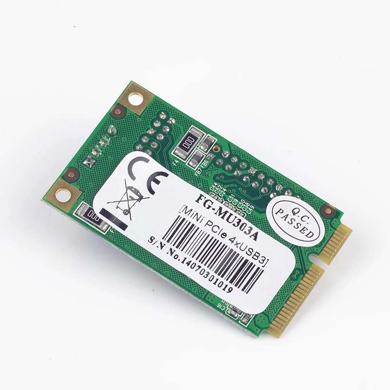Мини-PCIe к USB 3.0 адаптер PCI Express 4 порта 3 USB3 USB3.0 контроллер расширительная карта с кабелем.