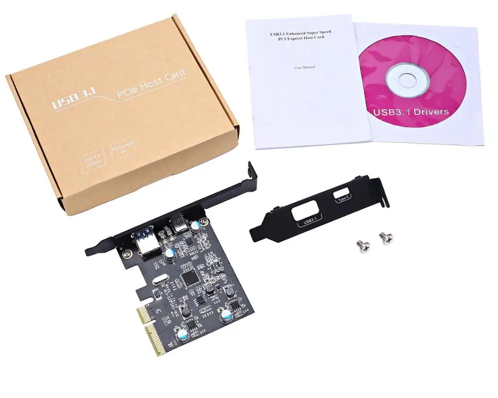 плата расширения pci e usb3 1 на usb 31 gen 2 10 гб
