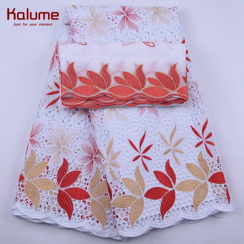 Высококачественный шарф Kalume африканская кружевная ткань нигерийский
