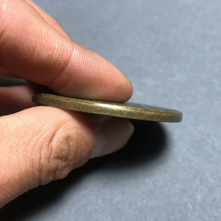 

LAOJUNLU Imitation Antique Copper Money Zhang Tianshi Back Zodiac