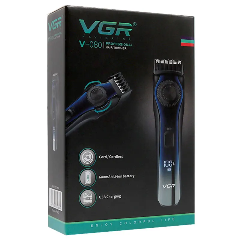 

Professional digital LCD display adjustable beard trimmer for men rechargeable hair trimmer 1-20mm electric hair cutter machine