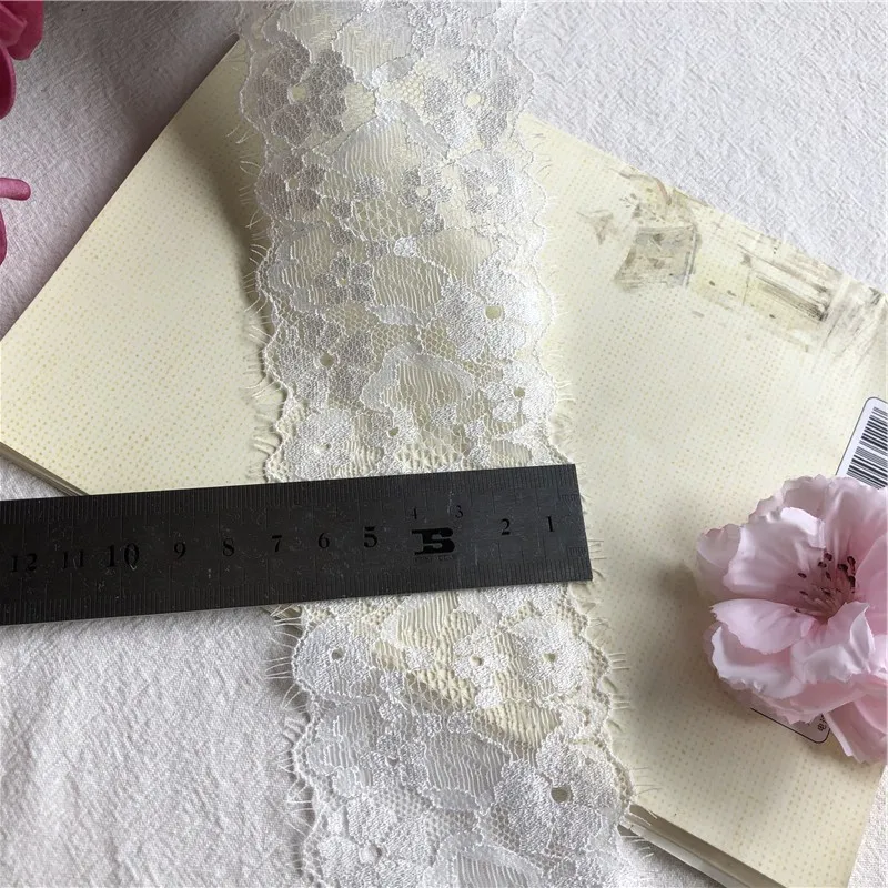 7 м широкие белые ресницы кружевные аксессуары ткань сделай сам одежда платье