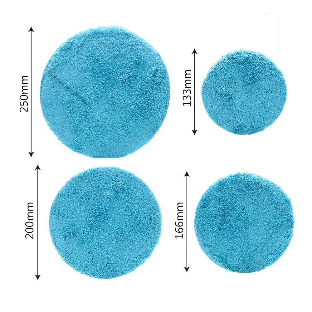 

For Wax Coating Polishing Auto Detailing Washing Tool Cleaning Sponge Car Sponge Microfiber 4 5 6 7.5inch Car Care Car-styling