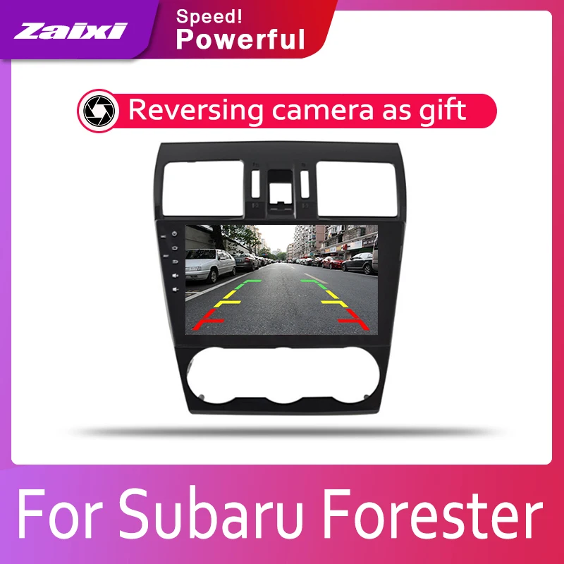 ZaiXi 2din Car multimedia Android Autoradio Radio GPS player For Subaru Forester XV 2015~2018 Bluetooth WiFi Mirror link | Автомобили и