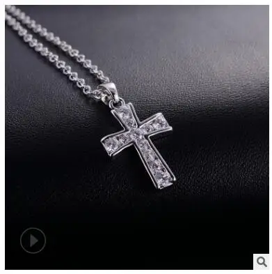 Индивидуальный темперамент крест женская цепочка на ключицы покрытием с