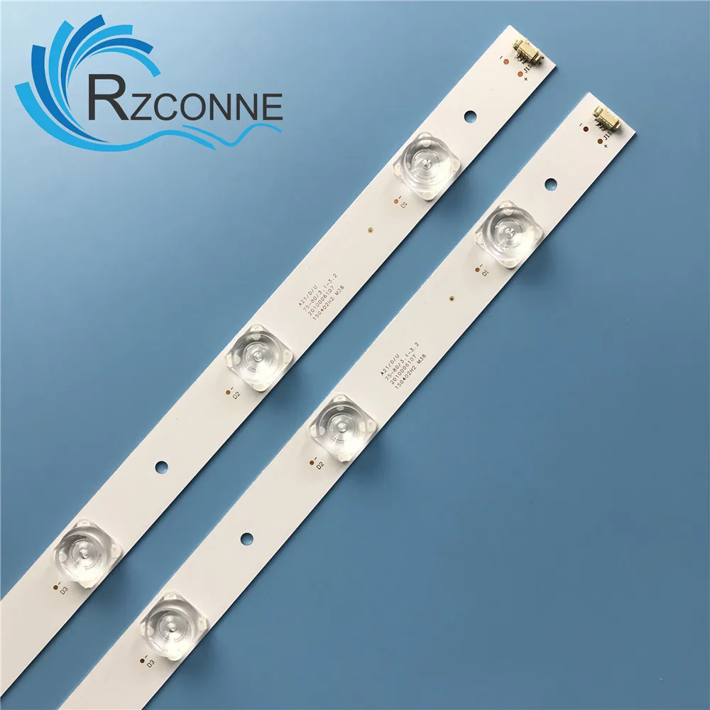 Светодиодный Подсветка полоса 7 лампы для Haier 5" ТВ LE55A7100L LE55B510N LE55B510X светодиодный 55D7-01(A) светодиодный 55D7-01(B) LE55M36S LT-55EM75