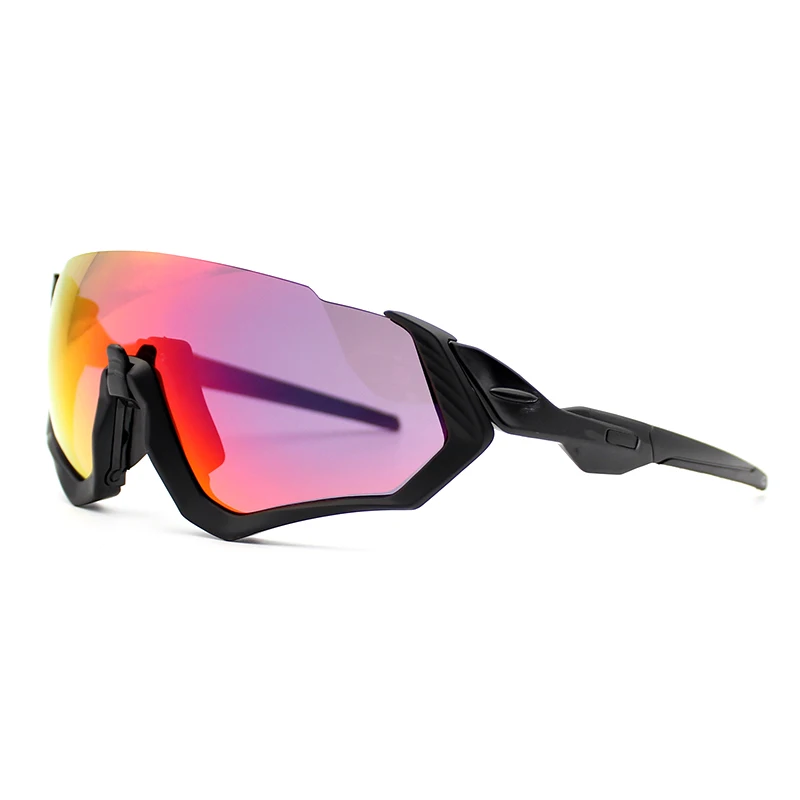 Спортивные поляризованные очки с 3 линзами для мужчин и женщин для езды на велосипеде, очки для бега, езды на горном велосипеде, очки для езды на мотоцикле, велосипедные солнцезащитные очки