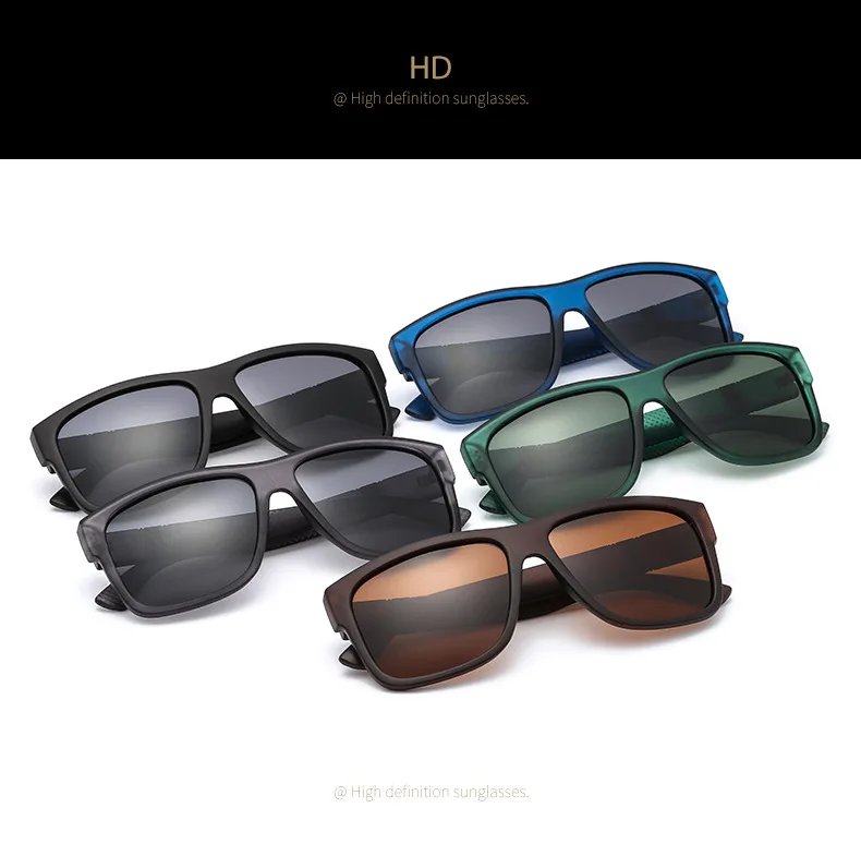 Fashion Polarized Sunglasses Men Luxury Brand Designer Vintage Outdoor Driving Sun Glasses Male Goggles Shadow UV400 Oculos
