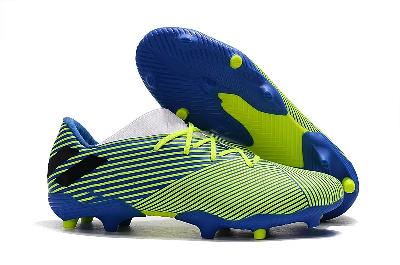 3 Новое поступление, Мужская футбольная обувь Messi Nemeziz 19,1, FG ace 19+ x 19,1, без шнуровки, футбольные низкие уличные ботинки, бутсы, размер US6.5-11 - Цвет: 3