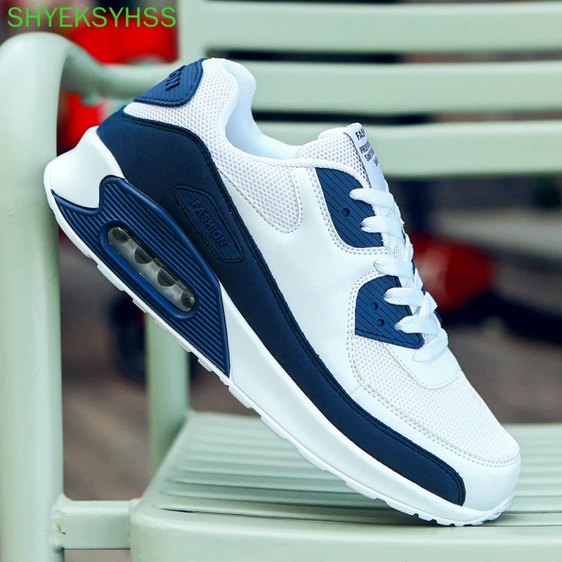 

Damyuan 2020 New Men's Casual Shoes Air Cushion Sports Lovers Trendy Running Shoes Lace-up Sneakers Plug Size