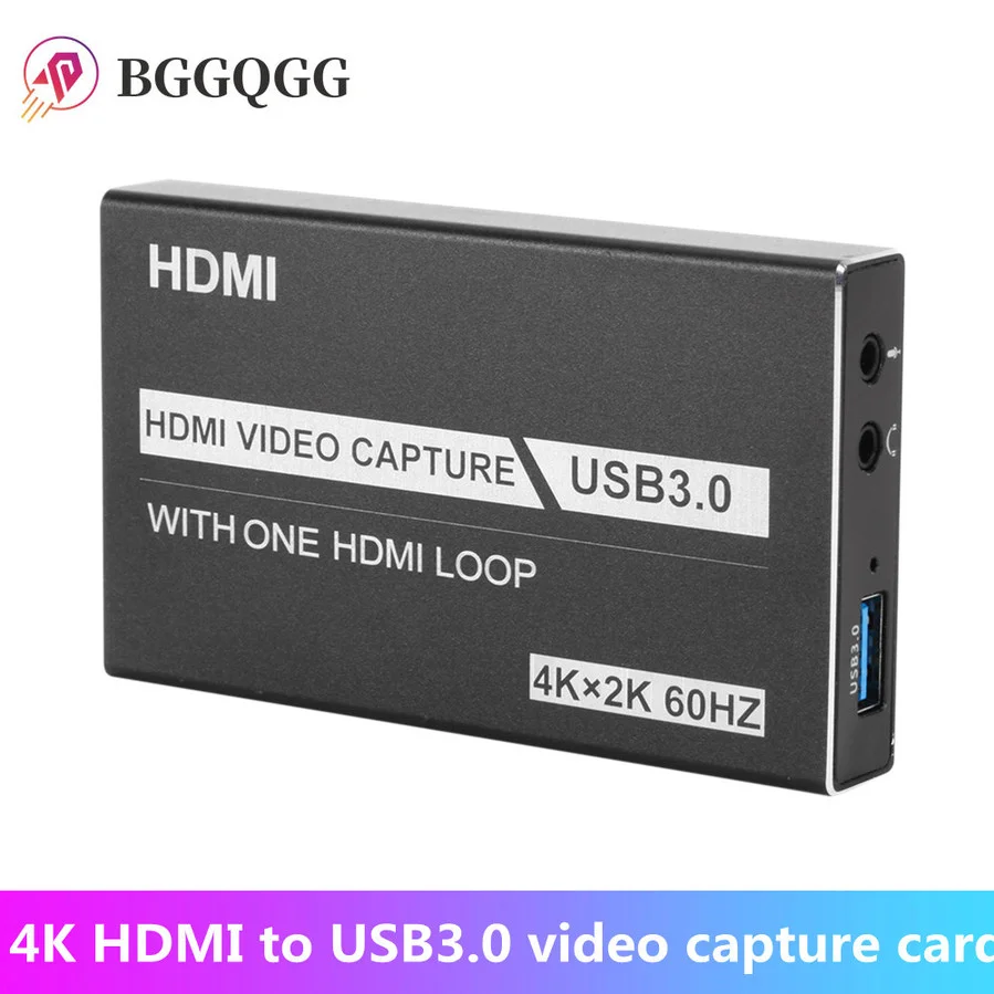 4K/60Hz HDMI-Compatible to USB 3.0 Video Capture Card Live Video Capture Card HDMI HD Capturing Box for OBS Capturing Game Live william pittenger capturing a locomotive