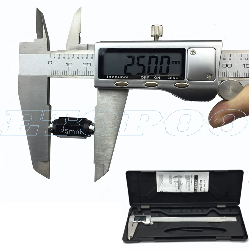 0-300mm sliver Высокое качество 0-50 мм 150 мм 200 мм 300 мм металлический корпус цифровой штангенциркуль Электронный штангенциркуль измеритель глубины микрометрический инструмент - Цвет: 0-300mm sliver