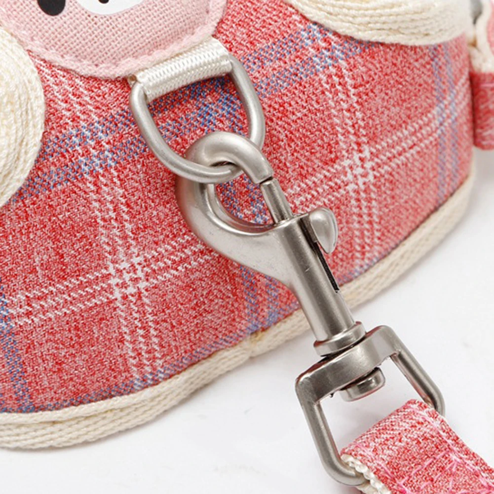 Поводок для прогулок на улице с принтом котят регулируемый нагрудный ремень