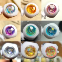 blythes doll eye is suitable for the fashionable new 16 flash pupil eye piece pupil glue eye multicolor optional accessories