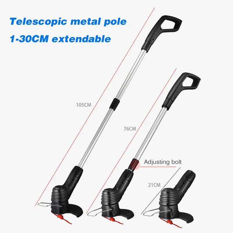 Professional Mowers Portable Electric Grass Trimmer Lawn Mower Agricultural Cordless Weeder Garden Pruning Tool Brush Cutter