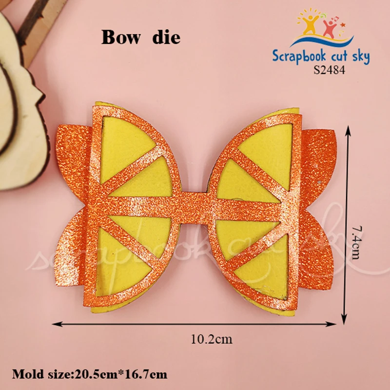 Bowknot S2484 Muyu деревянная форма для скрапбукинга подходит обычных машин | Дом и сад