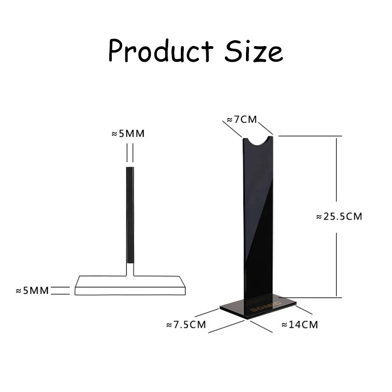 Подставка для беспроводных наушников держатель игровой гарнитуры с твердым