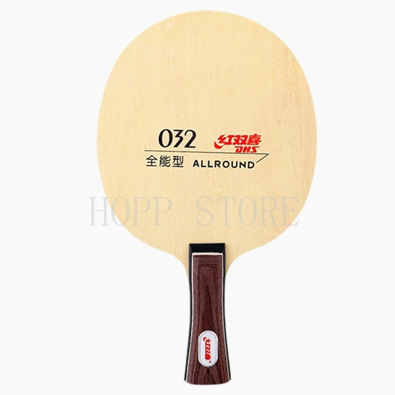 

Original DHS 032 Classic Table Tennis Blade (5 Ply Wood) 032 Penhold Blade Ping Pong Bat Paddle Racket