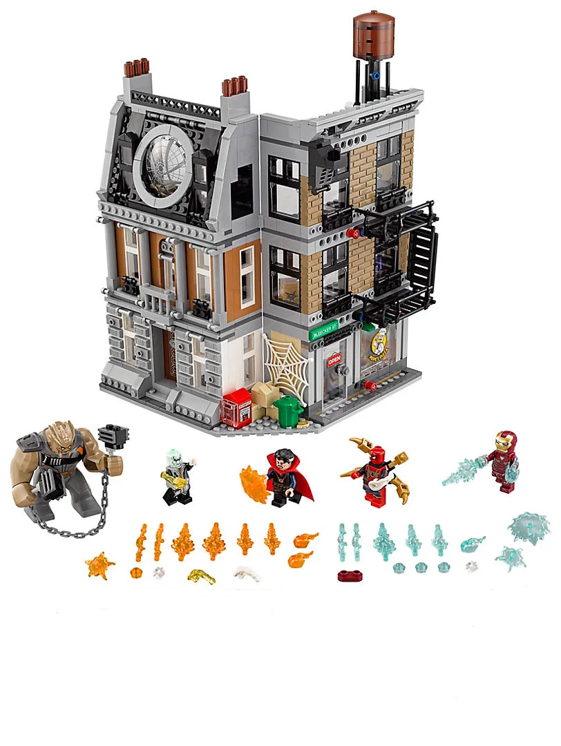 Bela 10840 Marvel Мстители Бесконечность войны Sanctum Sanctorum Showdown строительные блоки