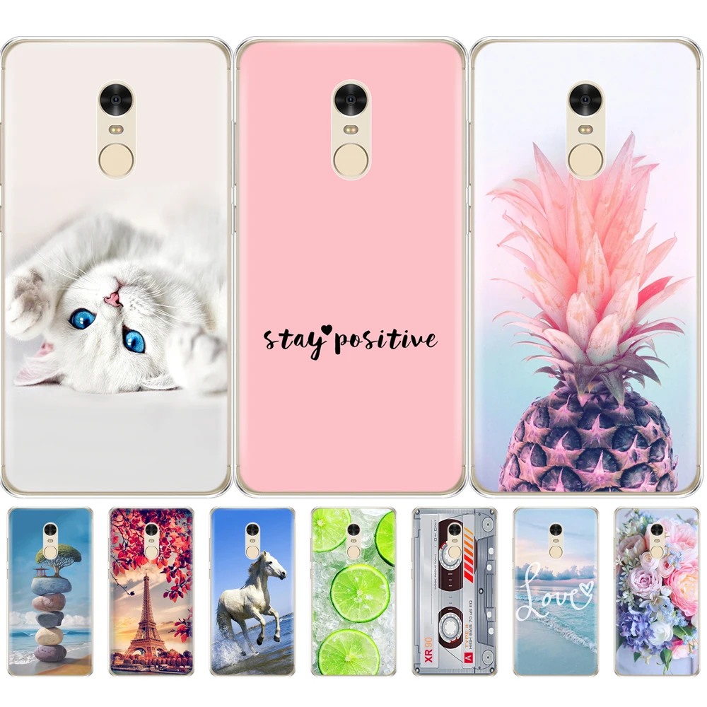For Xiaomi Redmi Note 4/note 4 pro Case Silicon Soft TPU Back Phone Cover for Redmi Note 4X/note 4x pro global version Coque