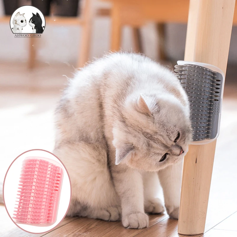 Щетка для домашних питомцев самостоятельный уход за кошками расческа угловая
