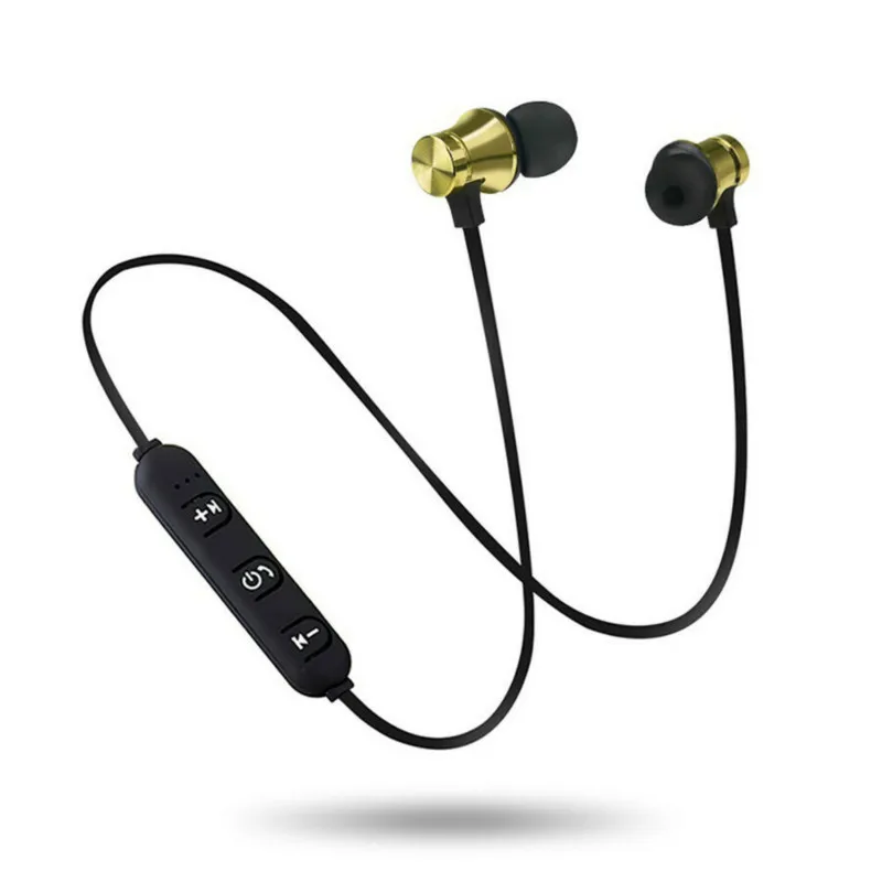 Магнитные музыкальные Bluetooth 4 2 наушники XT11 Спортивная беспроводная гарнитура для