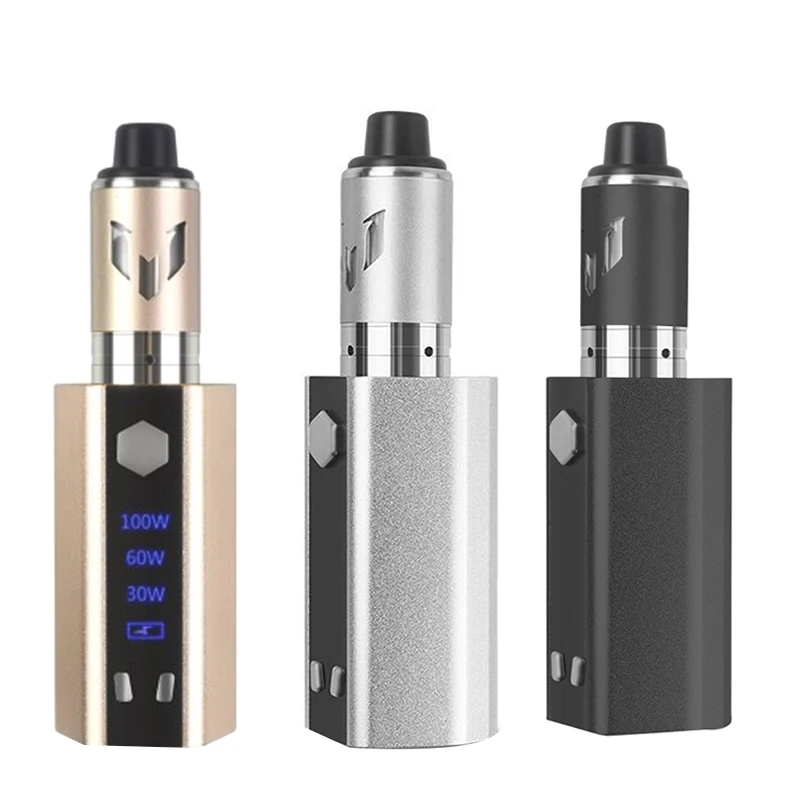 Электронная сигарета 100 Вт мод светодиодный испаритель экран 3 5 мл | Электроника