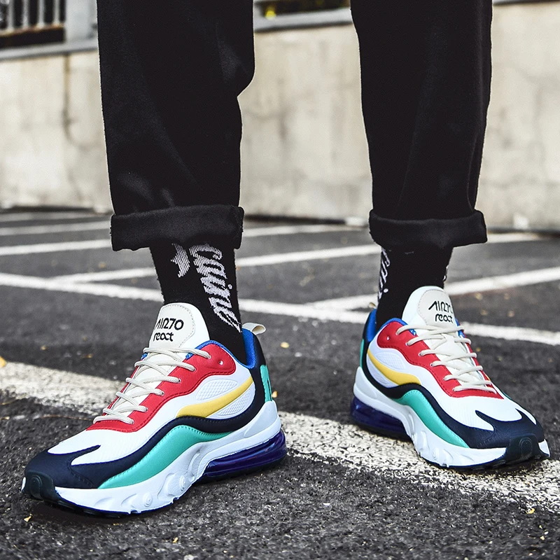 2020 Мужская Удобная обувь для бега мужские кроссовки с воздушной подушкой унисекс