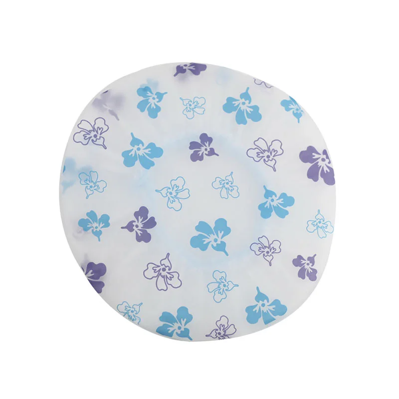 

New Colorful Dot Waterproof Shower Cap Thicken Elastic Bath Hats Bathing Cap For Women Soft Hair Salon Bathroom Products 1Pcs
