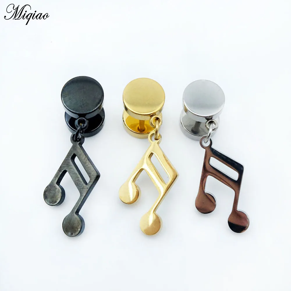 

Miqiao Hypoallergenic Earrings Temperament Earrings Round Pendant Earrings Simple Short Titanium Steel Earrings Female Wild