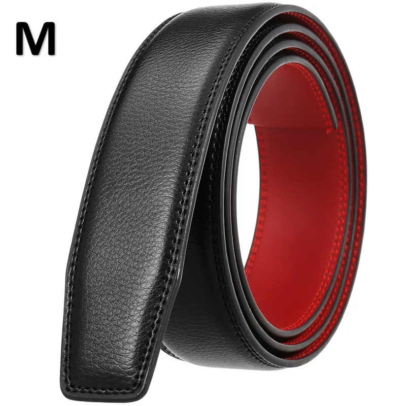 

Men's Belt Automatic Buckle Belt Body New Business Leather Belt 3.1cm