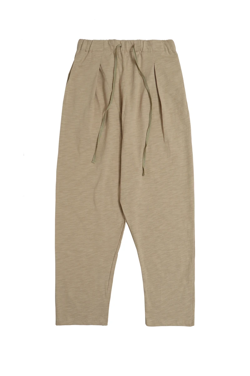 

KAPITAL MAN Smiley Print Drawstring Men Women 100% Cotton Oversized Trousers CPFM.XYZ Casual Pants