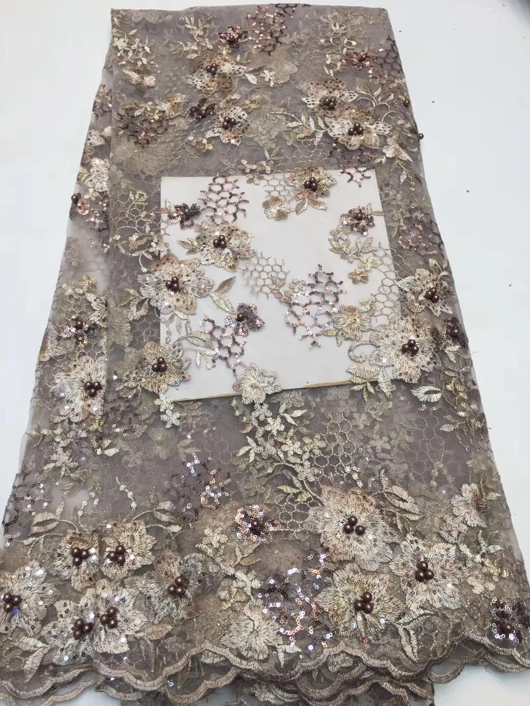 

2019 розовая Красивая французская кружевная ткань с блестками модная яркая африканская нигерийская кружевная ткань для вечернего платья RF323