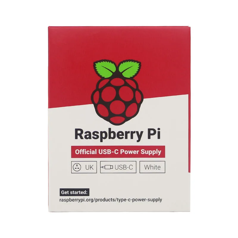 Оригинальный официальный адаптер питания Raspberry Pi 4 Model B 5 1 В 3 А для зарядное
