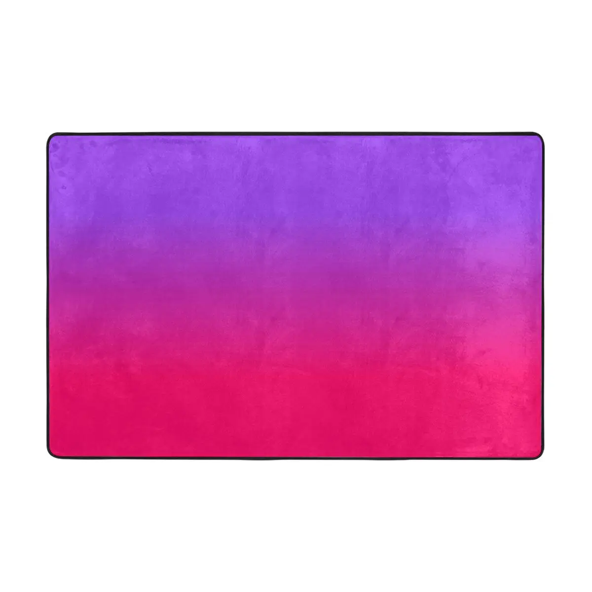 

Neon Purple Pink Ombre Shade Doormat Carpet Mat Rug Polyester Anti-slip Floor Decor Bath Bathroom Kitchen Balcony 60x90