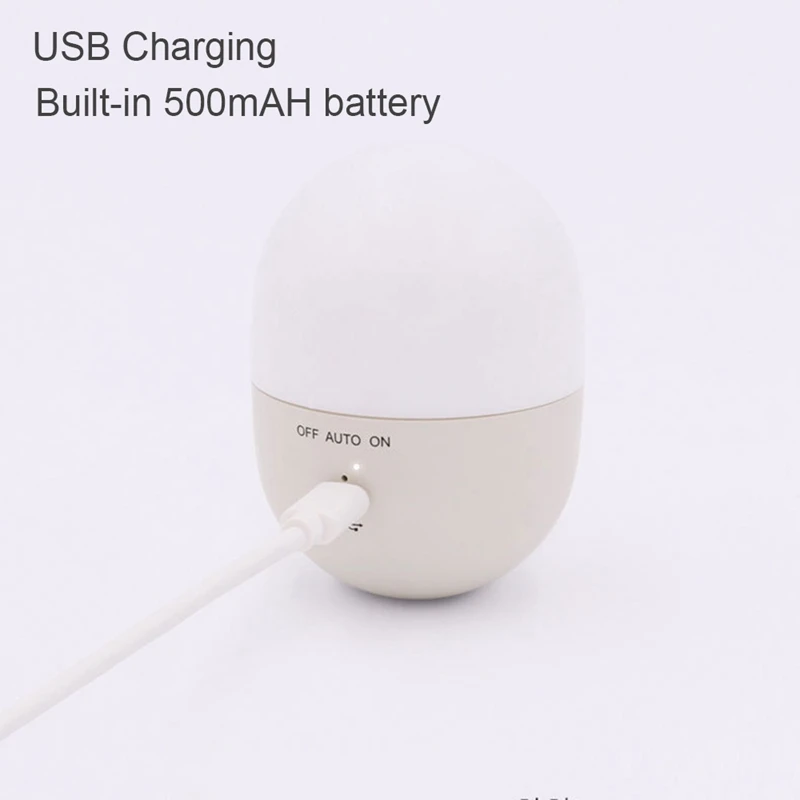 360 градусов вращающийся автоматический светодиодный ночной Светильник