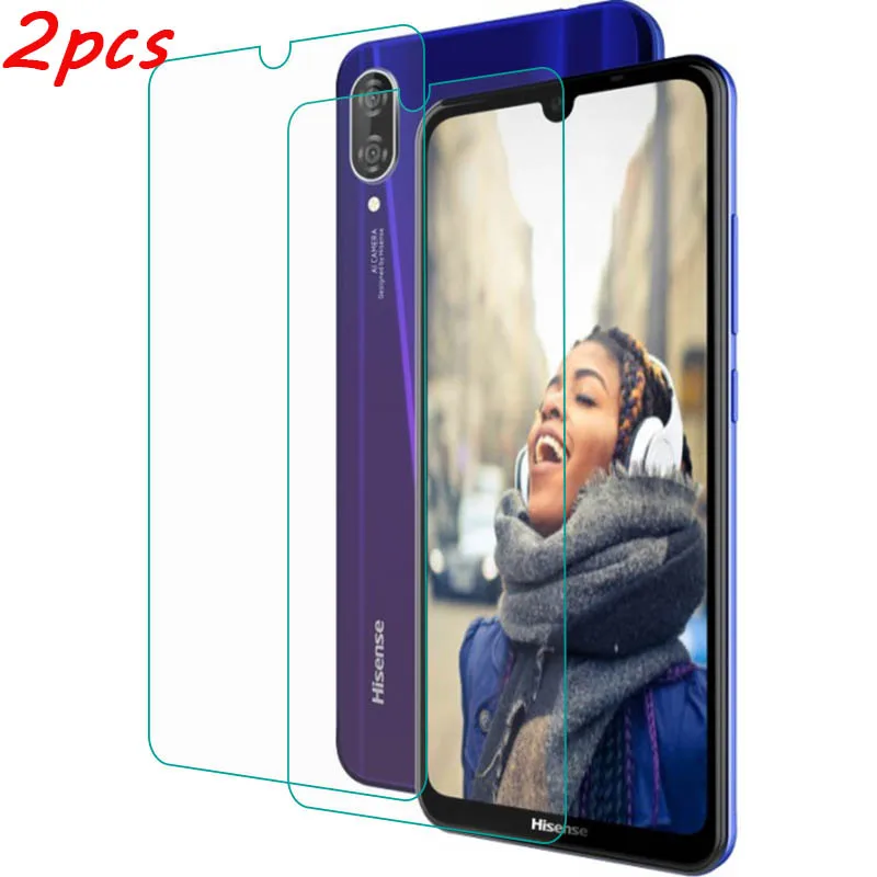 Защитный экран из закаленного стекла Hisense Infinity H30 Lite 2 шт. Высококачественная