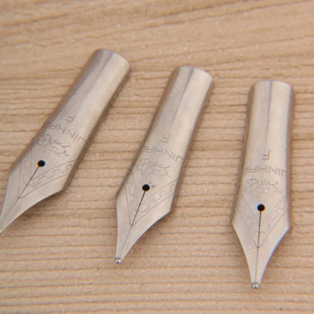 Перьевая ручка JINHAO из нержавеющей стали с наконечником 26 # 3 шт.|Перьевые ручки| |