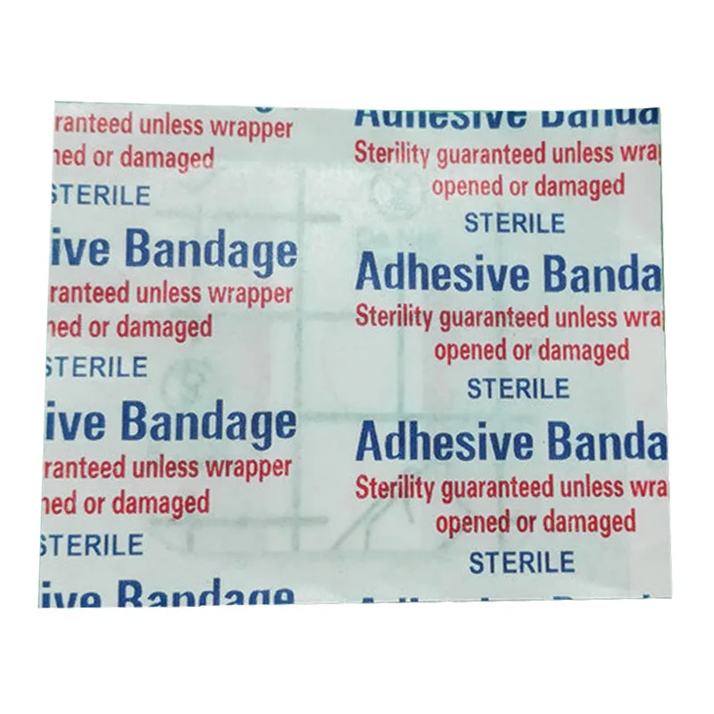 

2020 HOT 10Pcs/Lot 38*38mm Hypoallergenic Non-woven Adhesive Wound Dressing Band aid Bandage Large Wound First Aid
